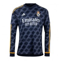Koszulka piłkarska Real Madrid Vinicius Junior #7 Strój wyjazdowy 2023-24 tanio Długi Rękaw